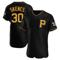 Odoa P.Pirates #30 Paul Skenes Player Black Alternate 2025 Home Limited Elite Stitched Jerseys