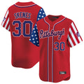 Odoa P.Pirates #30 Paul Skenes Player Red 2025 Independence Day Vapor Premier Limited Stitched Jerseys