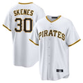 Odoa P.Pirates #30 Paul Skenes Player White Home Game Stitched Jerseys
