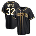 Odoa P.Pirates #32 Henry Davis Player Black Fashion Out Home Game Stitched Jerseys
