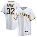 Odoa P.Pirates #32 Henry Davis Player White Home Game Stitched Jerseys