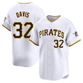 Odoa P.Pirates #32 Henry Davis Player White Home Limited Stitched Jerseys
