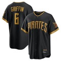 Odoa P.Pirates #6 Konnor Griffin Player Black 2026 City Connect Home Game Stitched Jerseys