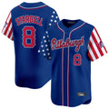 Odoa P.Pirates #8 Willie Stargell Player Royal 2025 Independence Day Vapor Premier Limited Stitched Jerseys