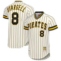 Odoa P.Pirates #8 Willie Stargell Player White Mitchell & Ness Cooperstown Collection 1979 Limited Stitched Jerseys