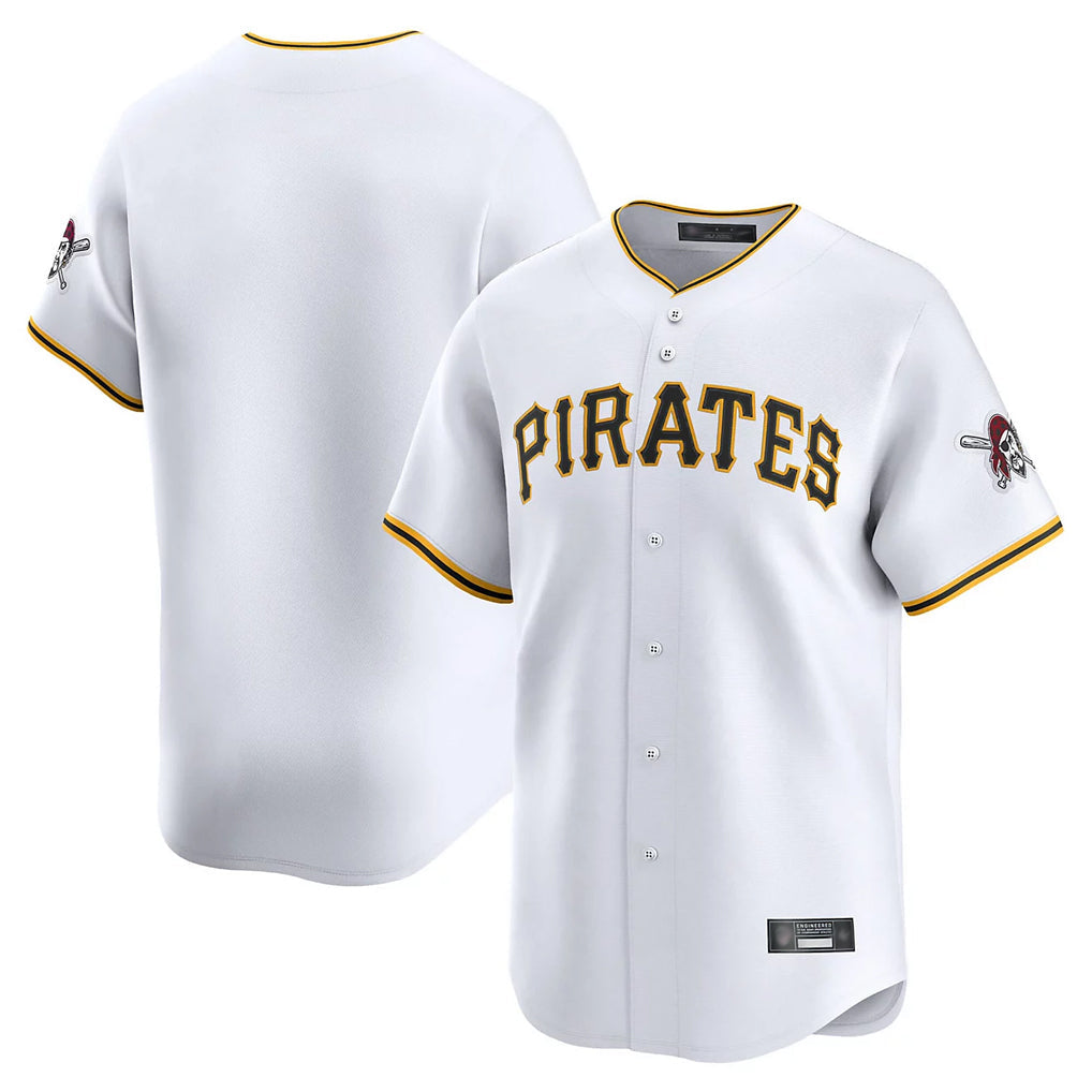Odoa P.Pirates Blank Player White Home Limited Stitched Jerseys