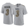 Odoa P.Steelers #3 Jaquan Brisker Player Gray Atmosphere Fashion Home Game Stitched Jerseys