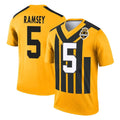 Odoa P.Steelers #5 Jalen Ramsey Player Gold Legend Limited 1933 Throwback Performance Home Game Stitched Jerseys