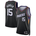 Odoa P.Suns #15 Devin Booker Black Swingman Stitched Jerseys - Statement Edition