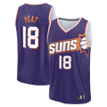 Odoa P.Suns #18 Koa Peat Purple Fast Break Stitched Jerseys - Icon Edition