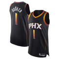Odoa P.Suns #1 Devin Booker Black Authentic Player Stitched Jerseys - Statement Edition