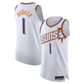 Odoa P.Suns #1 Devin Booker White Authentic Stitched Jerseys- Association Edition