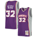 Odoa P.Suns #32 Jason Kidd Mitchell & Ness Purple Big & Tall Hardwood Classics 200001 Swingman Stitched Jerseys