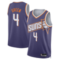 Odoa P.Suns #4 Jalen Green Purple Swingman Stitched Jerseys - Icon Edition