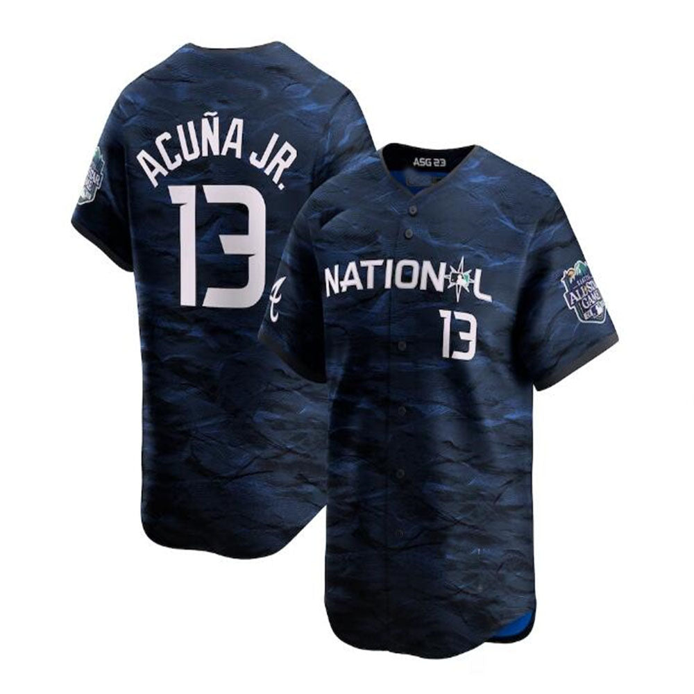 Odoa A.Braves #13 Ronald Acuna Jr. National League 2023 All-Star Game Limited Player Jersey - Royal Personalized Jerseys