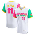 Odoa S.Diego Padres #11 Yu Darvish Player White City Connect Home Limited Elite Stitched Jerseys