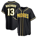 Odoa S.Diego Padres #13 Manny Machado Player Black 2026 Fashion Home Stitched Jerseys