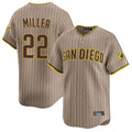 Odoa S.Diego Padres #22 Mason Miller Player Khaki Home Limited Stitched Jerseys