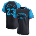 Odoa S.Diego Padres #23 Fernando Tatis Jr Player Navy National League All-Star Elite Limited Stitched Jerseys