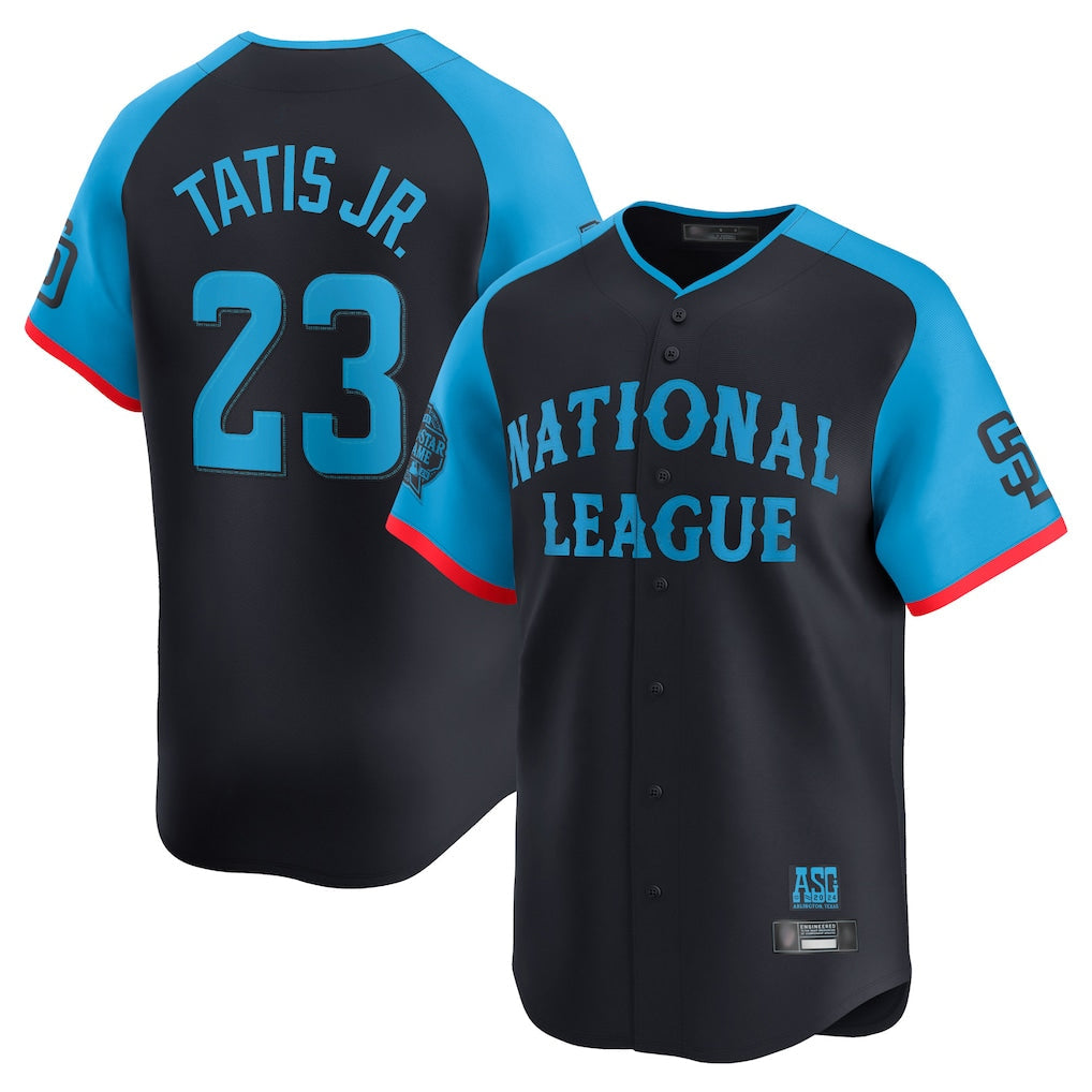 Odoa S.Diego Padres #23 Fernando Tatis Jr Player Navy National League All-Star Game Limited Stitched Jerseys