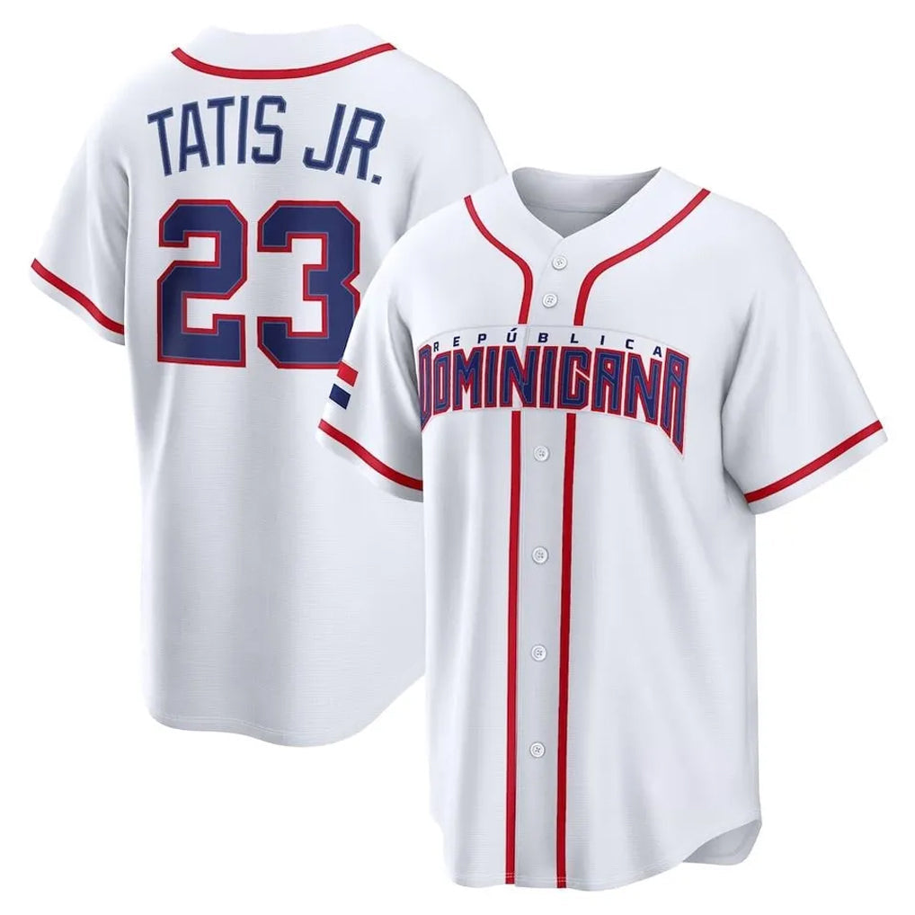 Odoa S.Diego Padres #23 Fernando Tatis Jr Player White 2026 World Classic Home Limited Stitched Jerseys