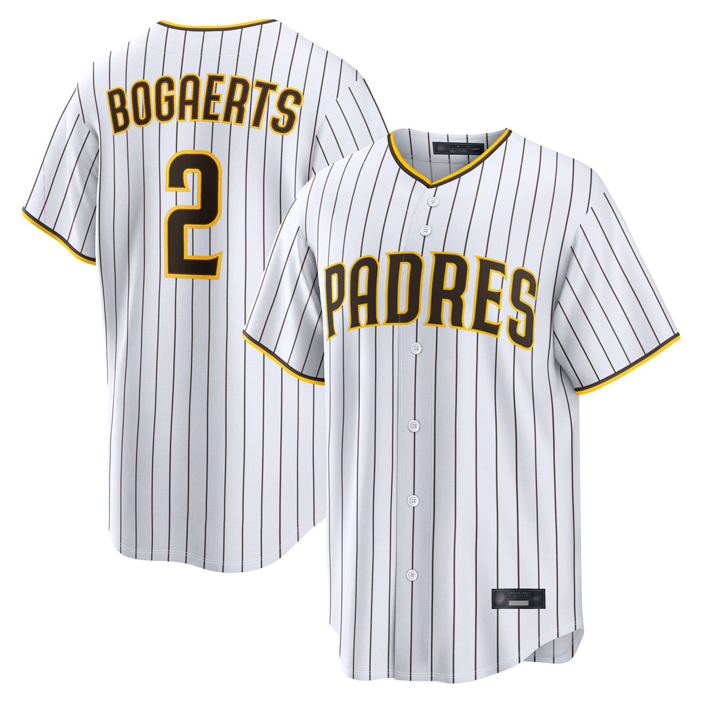 Odoa S.Diego Padres #2 Xander Bogaerts Player White Home Limited Game Stitched Jerseys