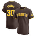 Odoa S.Diego Padres #30 Gavin Sheets Player Brown Home Limited Elite Stitched Jerseys