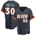 Odoa S.Diego Padres #30 Gavin Sheets Player Obsidian 2026 City Connect Home Limited T-shirt Stitched Jerseys