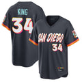 Odoa S.Diego Padres #34 Michael King Player Obsidian 2026 City Connect Home Limited T-shirt Stitched Jerseys