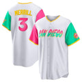 Odoa S.Diego Padres #3 Jackson Merrill Player White City Connect Home Game Stitched Jerseys