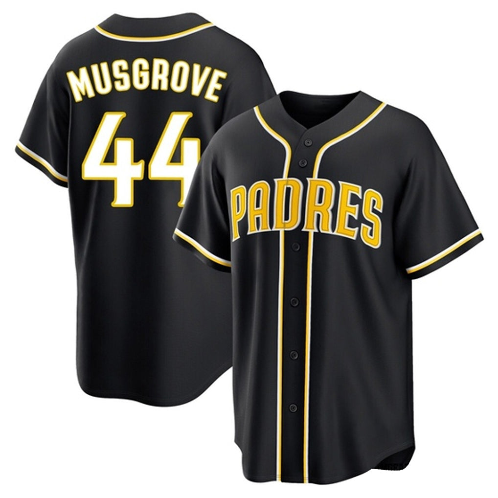 Odoa S.Diego Padres #44 Joe Musgrove Player Black 2026 Fashion Home Stitched Jerseys