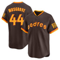 Odoa S.Diego Padres #44 Joe Musgrove Player Brown Home Cooperstown Collection Replica Game Stitched Jerseys