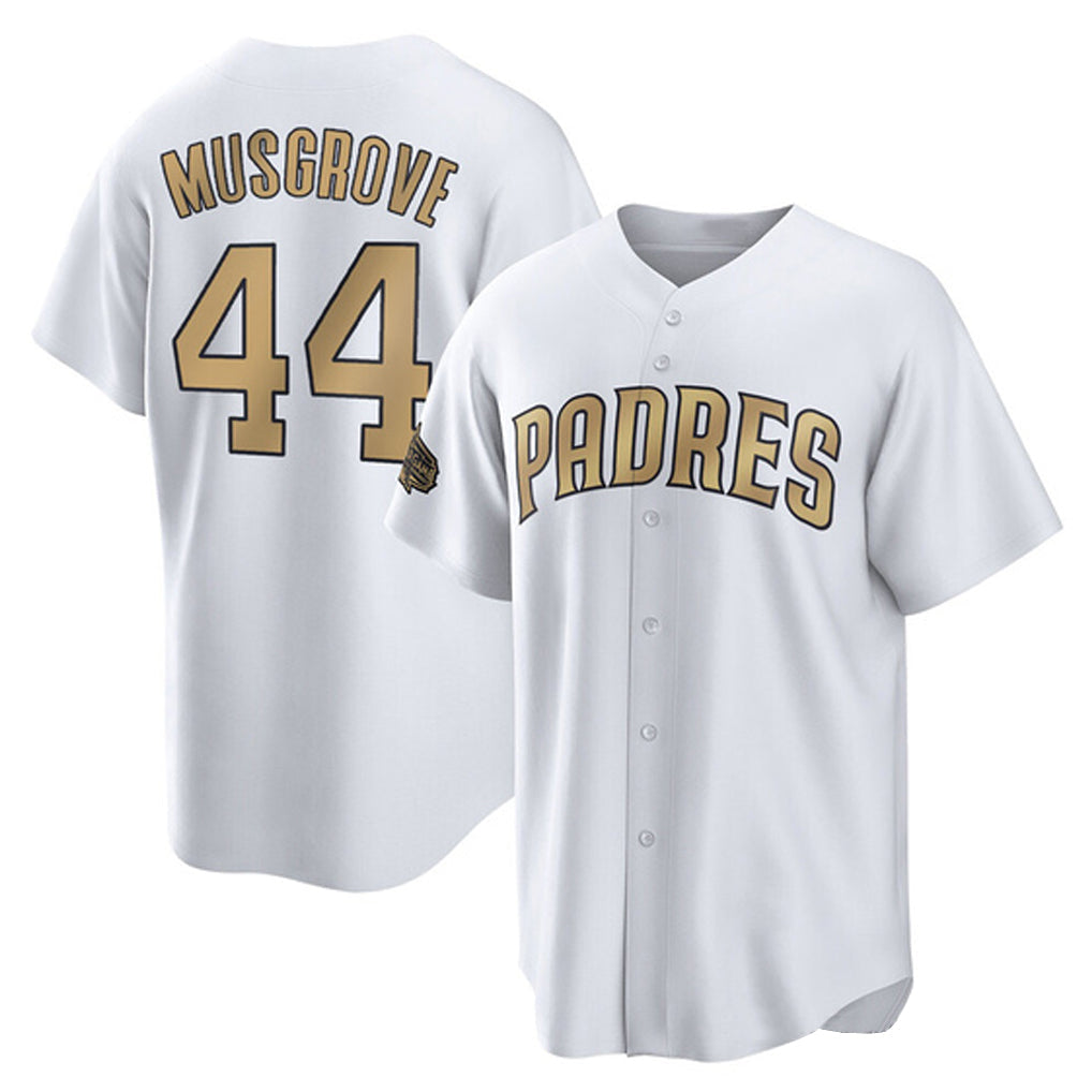 Odoa S.Diego Padres #44 Joe Musgrove Player Gold All-Star Home Game Stitched Jerseys
