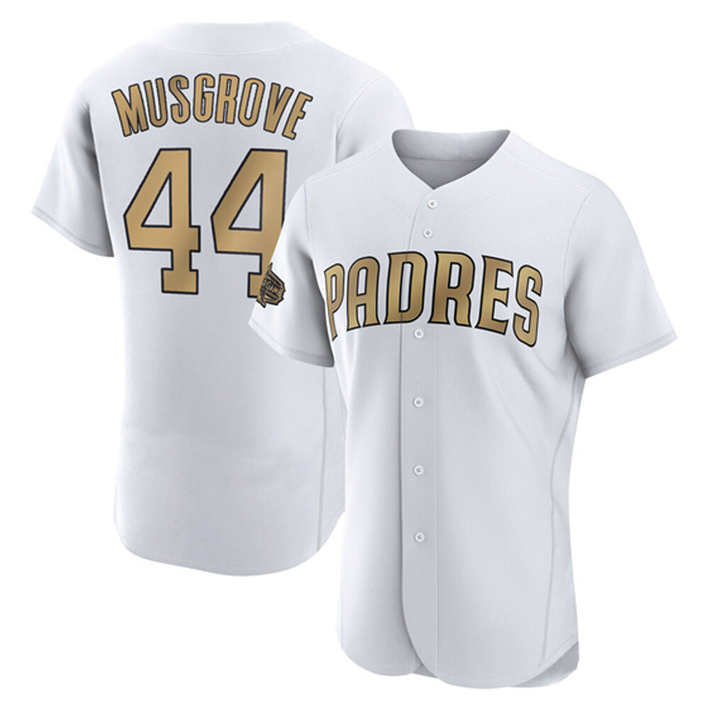 Odoa S.Diego Padres #44 Joe Musgrove Player Gold All-Star Home Limited Elite Stitched Jerseys