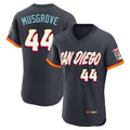 Odoa S.Diego Padres #44 Joe Musgrove Player Obsidian 2026 City Connect Home Limited Elite T-shirt Stitched Jerseys