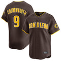 Odoa S.Diego Padres #9 Jake Cronenworth Player Brown Home Limited Stitched Jerseys