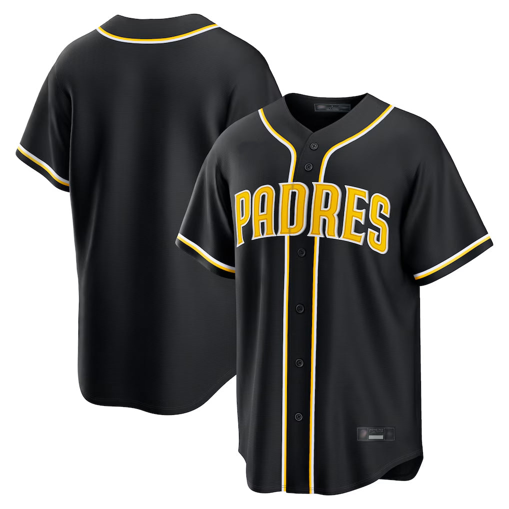 Odoa S.Diego Padres Blank Player Black 2026 Fashion Home Stitched Jerseys