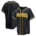 Odoa S.Diego Padres Blank Player Black 2026 Fashion Home Stitched Jerseys