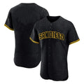 Odoa S.Diego Padres Blank Player Black Snake Skin City Home Limited Elite Stitched Jerseys