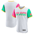 Odoa S.Diego Padres Blank Player White City Connect Home Limited Elite Stitched Jerseys