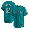 Odoa S.Mariners #12 Josh Naylor Player Teal Home Limited Stitched Jerseys