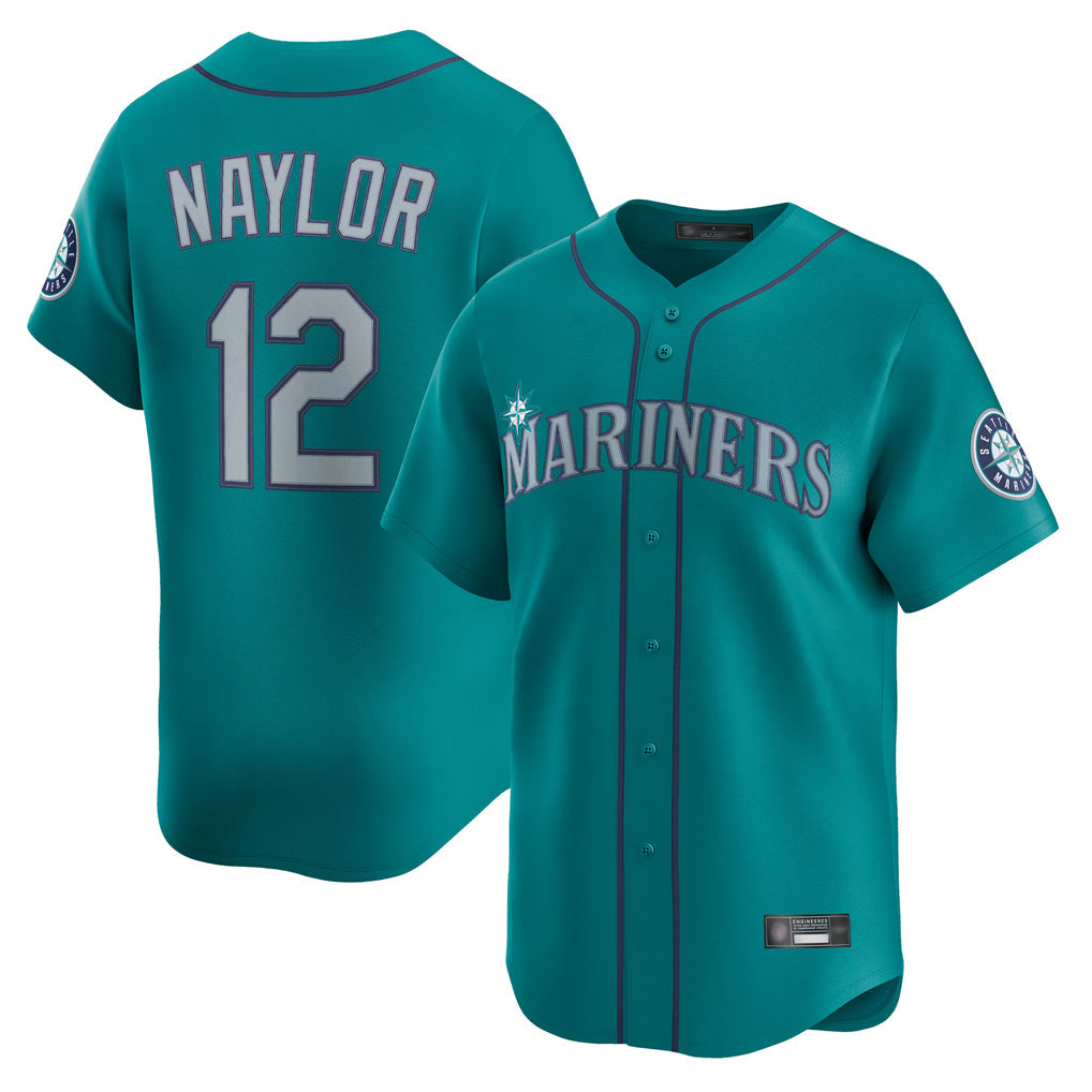 Odoa S.Mariners #12 Josh Naylor Player Teal Home Limited Stitched Jerseys