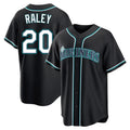 Odoa S.Mariners #20 Luke Raley Player Black Fashion Home Limited Stitched Jerseys