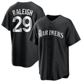 Odoa S.Mariners #29 Cal Raleigh Player Black Home Limited Stitched Jerseys