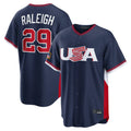 Odoa S.Mariners #29 Cal Raleigh Player Navy USA 2026 World Classic Game Stitched Jerseys