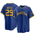 Odoa S.Mariners #29 Cal Raleigh Player Royal City Connect Home Game Stitched Jerseys