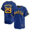 Odoa S.Mariners #29 Cal Raleigh Player Royal City Connect Home Limited Stitched Jerseys