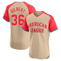 Odoa S.Mariners #36 Logan Gilbert Player Cream American League All-Star Limited Home Elite Stitched Jerseys