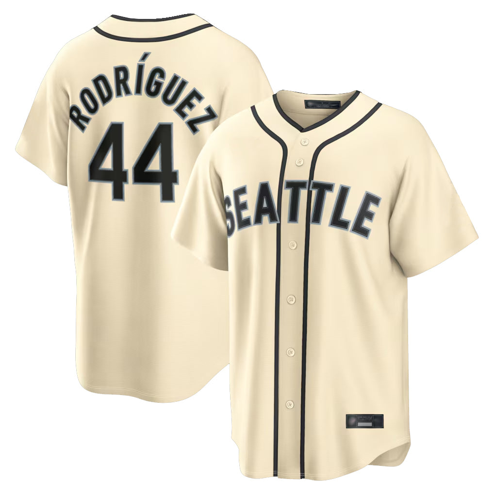 Odoa S.Mariners #44 Julio Rodriguez Player Cream 2026 Home Limited Stitched Jerseys