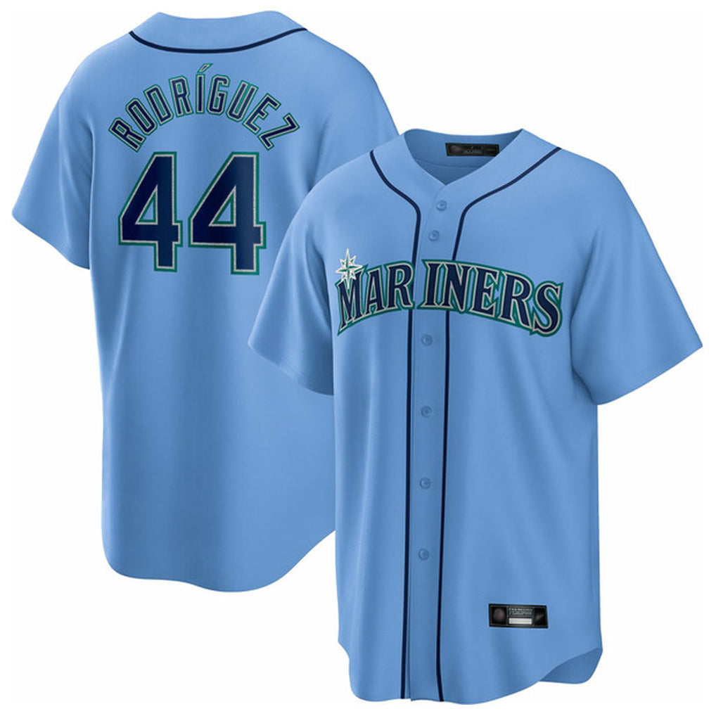 Odoa S.Mariners #44 Julio Rodriguez Player Light Blue Home Limited Stitched Jerseys